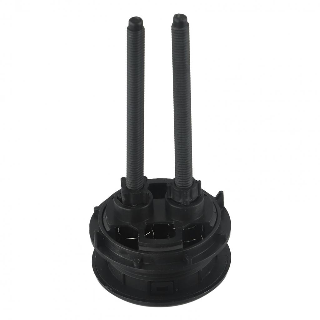 Round Black Toilet Flush Button for Efficient Water Usage in Bathrooms