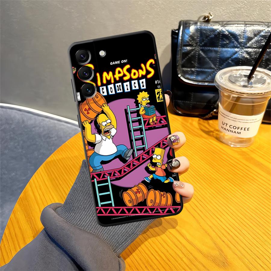 Cartoon The S-simpsons Funda Phone Cover Case for Samsung Galaxy A70 A15 A04 A06 A12 A16 A40 A13 A20 A05 A50 A17