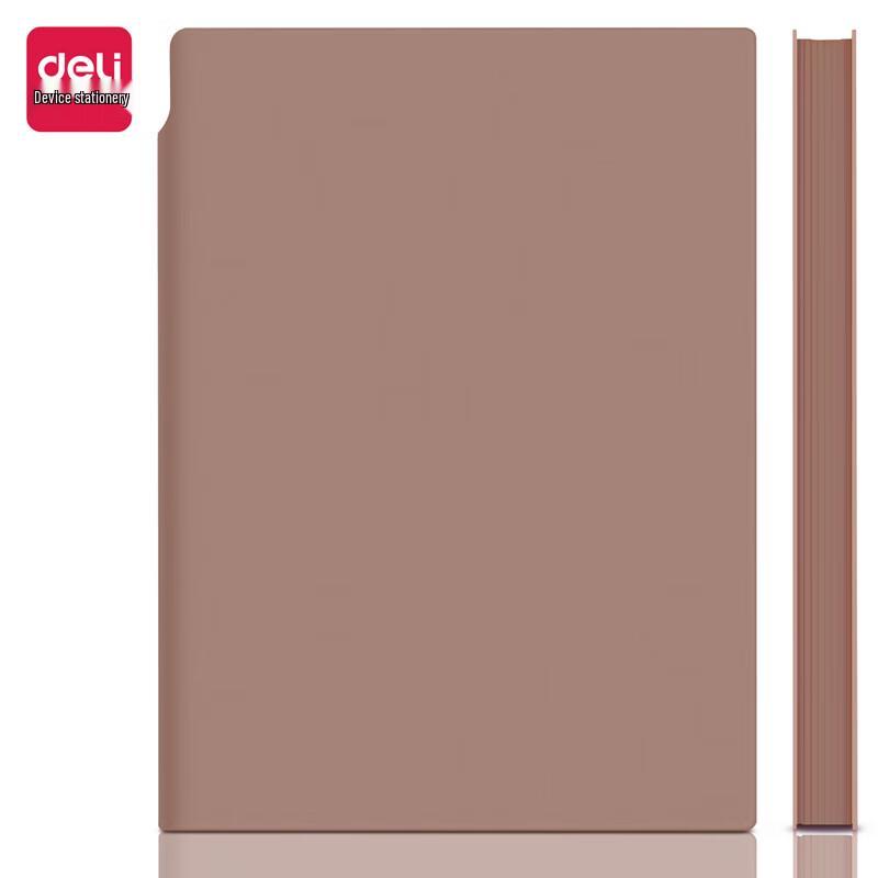 Deli A5 Soft Leather Business Notebook Set