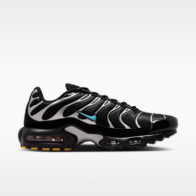 Nike Air Max Plus Premium 'Black Chrome Gamma Blue' Men's Sneakers