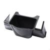 Backseat Storage Box Durable Waterproof Black Tray Case for Sundries