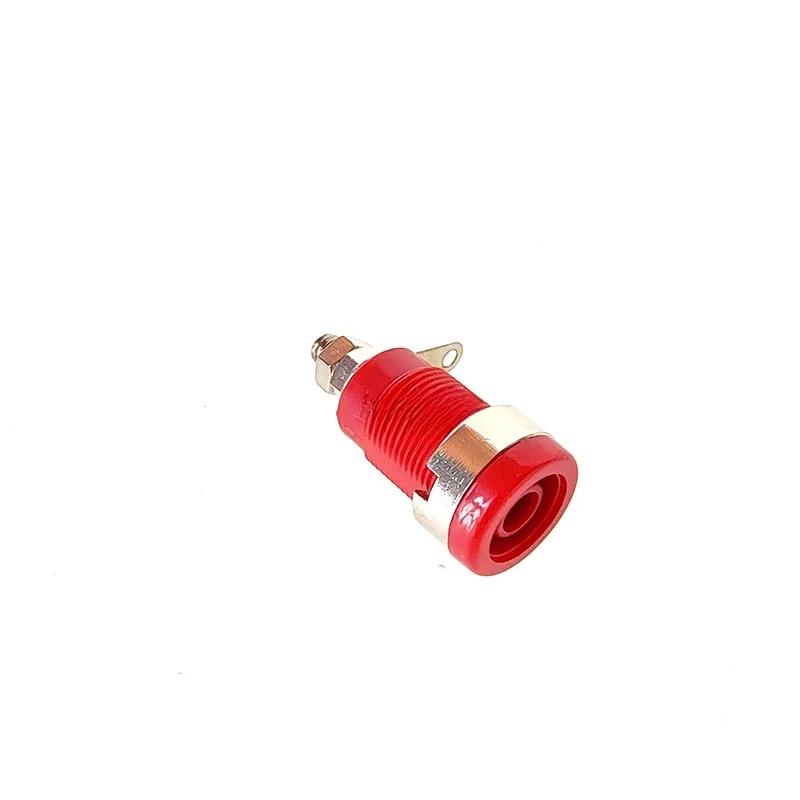 5pcs 32A Insulation Safety 4mm Banana Plug Socket Jack Panel Mount Terminal Connector Multimeter Socket Banana Head Female