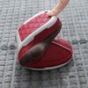 Men's slippers Home Winter Indoor Warm Shoes Thick Bottom Plush Waterproof Leather House slippers man Cotton shoes 2025 New