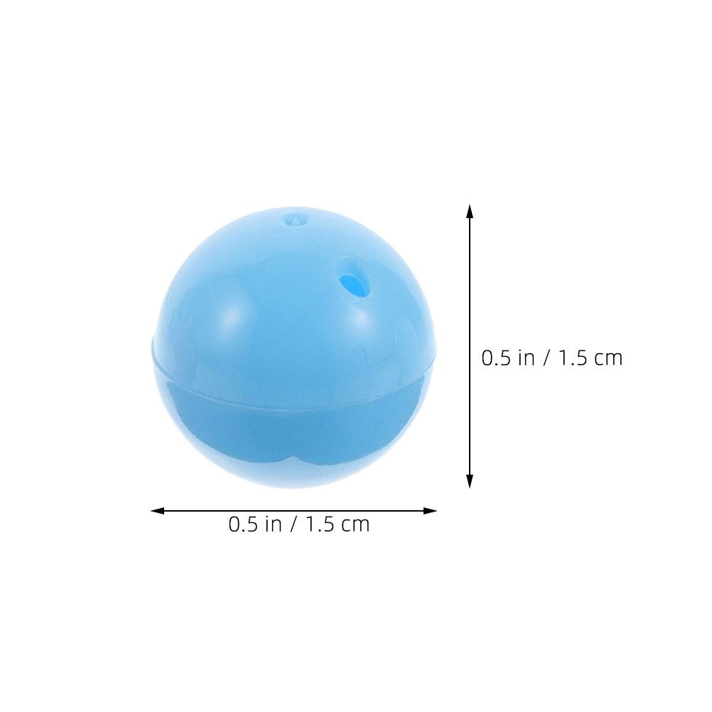 30Pcs Clear Mini Round Capsules 15Mm Plastic Balls for Gumball Machines Vending Machine Capsules Party Prize Containers
