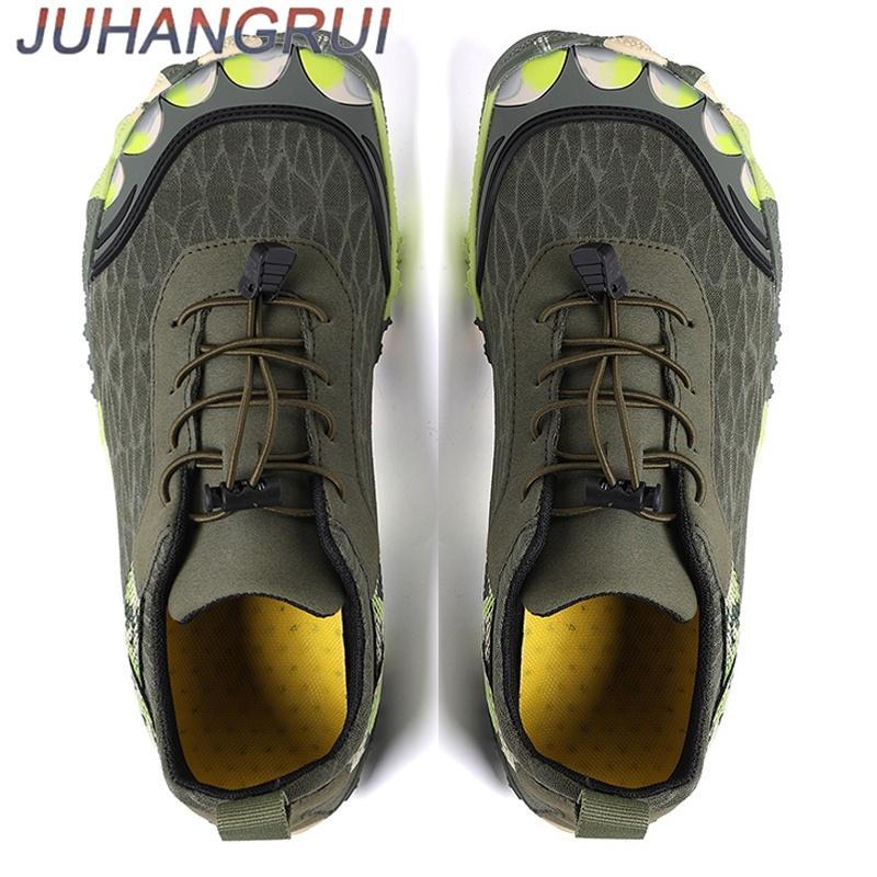 Damen Herren Aqua Schuhe Stromaufwärts Watschuhe Wassersport Sneaker Unisex Fünf Finger Schwimmen Surfen Schuhwerk Yoga Fitness Schuh