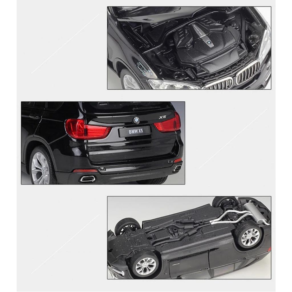 WELLY 1/24 BMW X5 SUV Alloy Car Model Diecasts Metal Toy Vehicles Car Model High Simulation Collection Childrens Gift Decoration