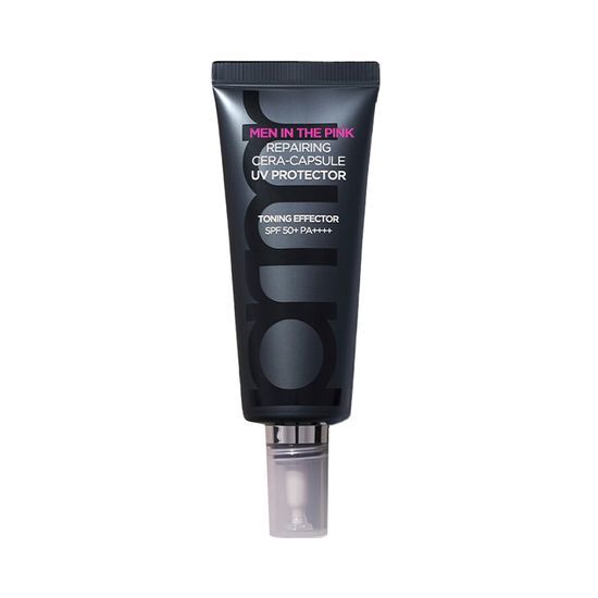 Primera Man In the Pink Repairing Ceracapsule UV Protector Toning Effector 40ml