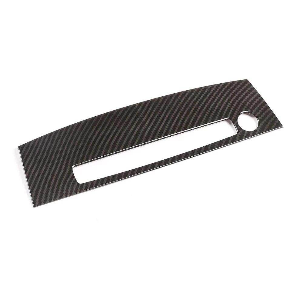 Car Styling Console Volume Adjustment Control Panel Frame Trim Fit For BMW 5 Series E60 2004-2010 Auto Interior Accessories