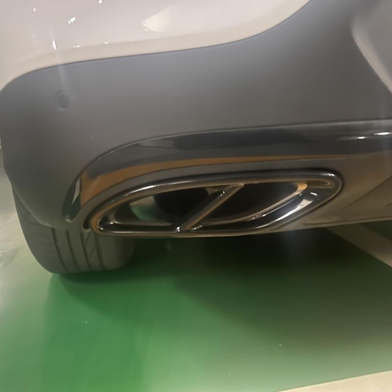 Applicable20-24Mercedes-BenzCLA C118Tailpipe Decorative Frame Stainless Steel Car Decoration Accessories