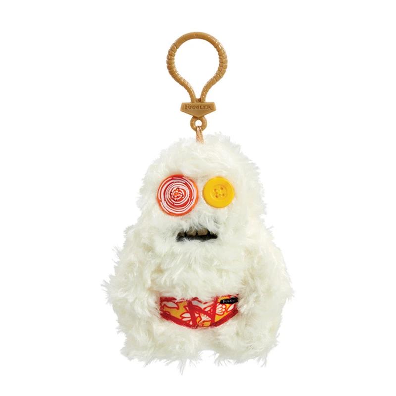 Fuggler Lustiges hässliches Monster Plüsch Schlüsselanhänger 12CM Niedliche Stoffpuppen Kawaii Geschenke für Kinder