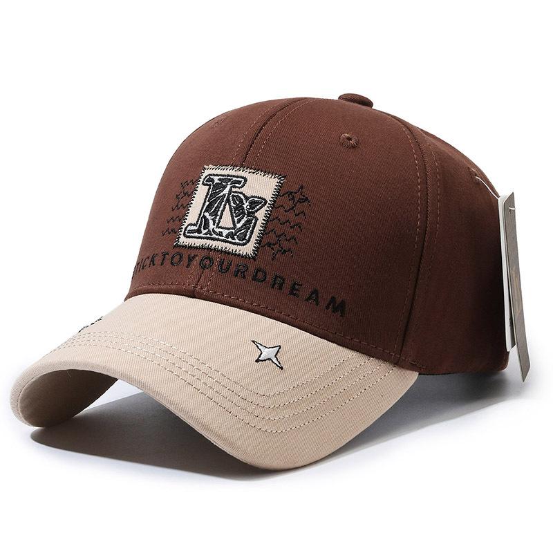 

New baseball cap presbyopia light luxury peak fashion versatile trend men s and women s peaked caps sunshade sunscreen baseball caps Adjustable