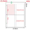 A4 Photocard Holder Clear Loose Leaf Photo Album Linings 1/2/3/4/6/8/9/10 Pockets Inner Page Card Binder Collector Book