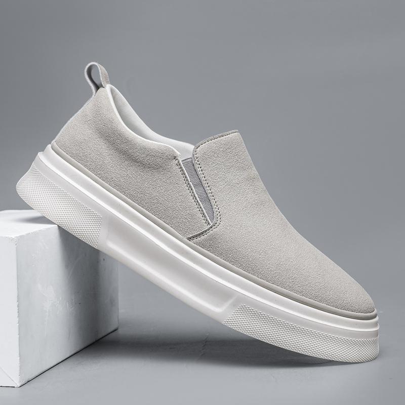 Trend New Arrival Luxury Men's Slip On Loafter Casual Leather Shoes Male Walking Sneakers Tenis Masculino Zapatos Hombre