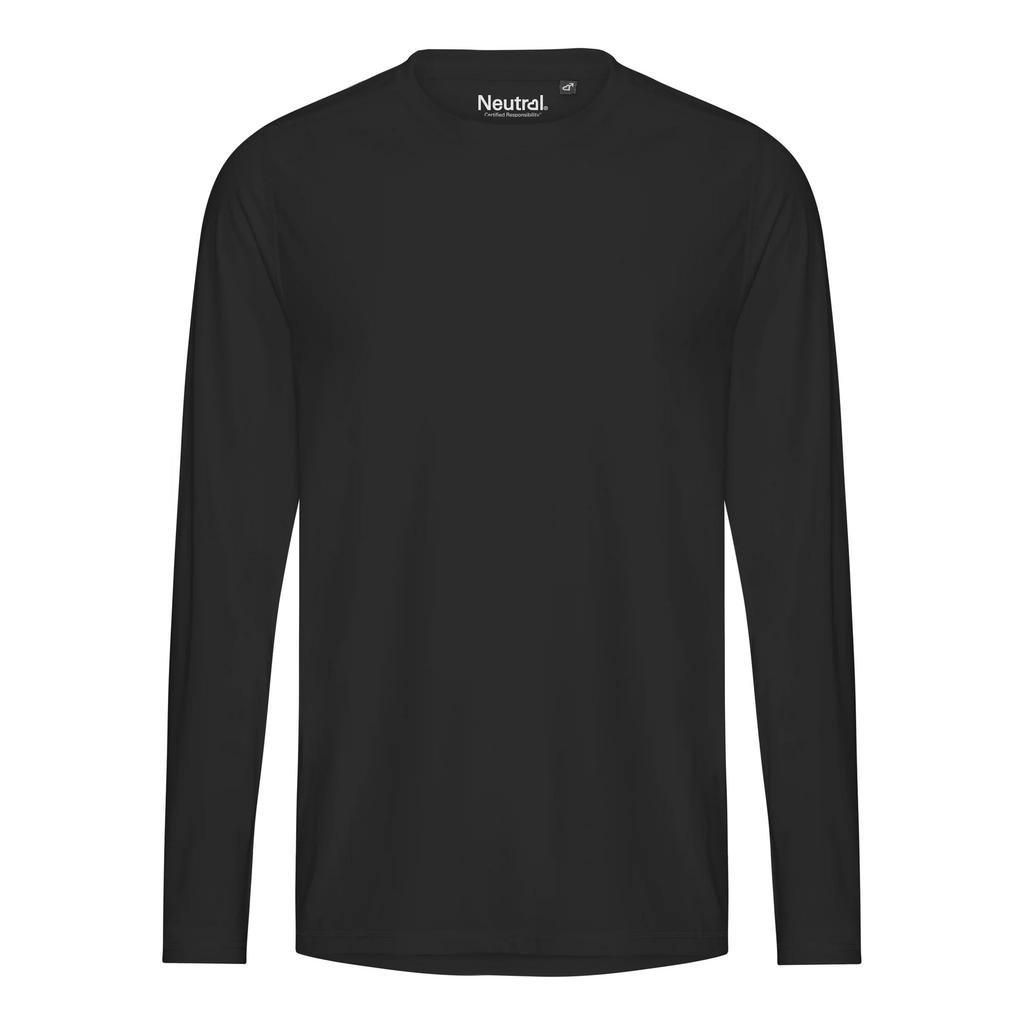 Neutral Mens Performance Recycled Long-Sleeved T-Shirt