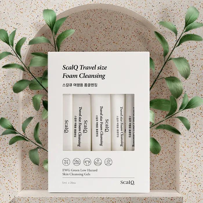 [For the whole family] Eco-friendly travel-use mildly acidic disposable foam cleansing 5ml pack of 20