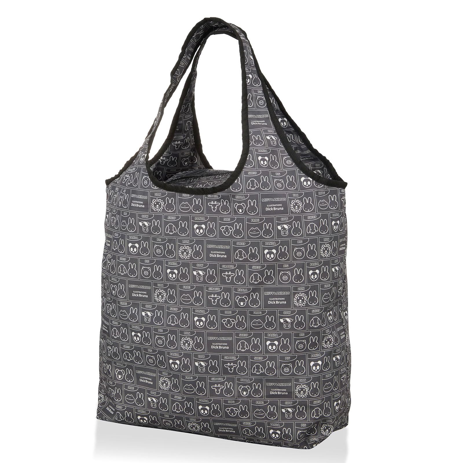 

Sifre Miffy Foldable Eco Size Miffy Animals Women s Cooler/Insulated Bag, B295, Gray, &