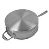 DEMEYERE - Atlantis 7 - Sauteuse cu capac - 24 cm, Capacitate: 2,8 l, Oțel inoxidabil 18/10, Argintiu
