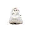 Li Ning Soft Rebound Shock Absorption Retro Thick Sole Height Increasing Low Top Casual Shoes Women Sneakers White AGCT424-1
