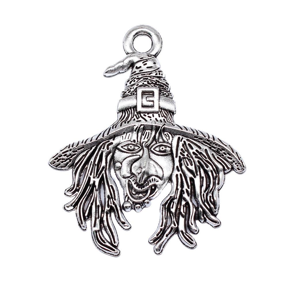 Halloween Day Charms Antique Alloy Magic Pendants For Dentist Themed Jewelry Making