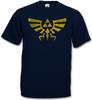 TRIFORCE VINTAGE LOGO T-Shirt Mens Womens Tees Top - Legend Link Symbol Game Zelda Triforce T-Shirt Mens Womens Tees Top
