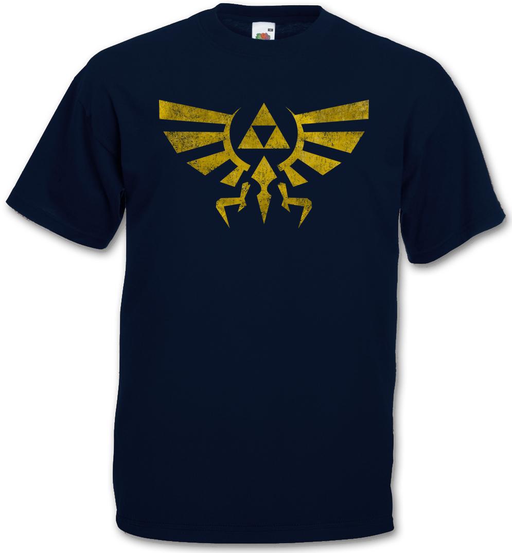 

TRIFORCE VINTAGE LOGO T-Shirt Mens Womens Tees Top - Legend Link Symbol Game Zelda Triforce T-Shirt Mens Womens Tees Top S