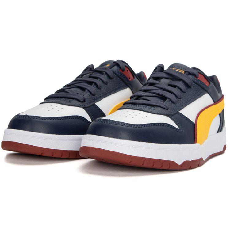 Puma RBD Game Low New Navy Spectra Yellow Unisex Sneakers Blue White Intense-Red 386373-04