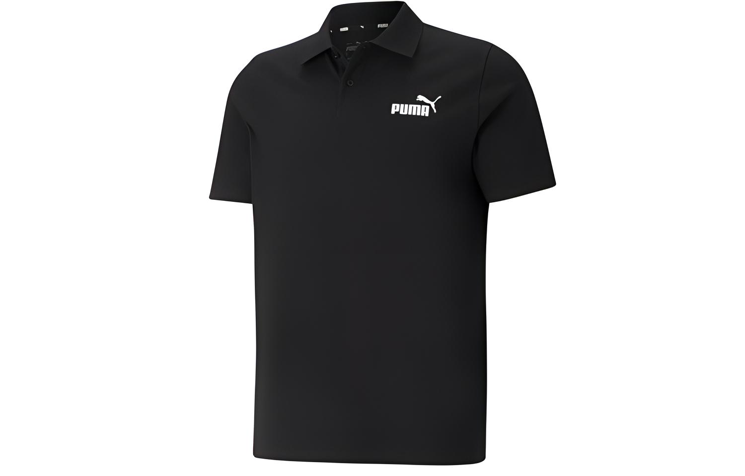 PUMA ESS Поло мужское Черное 845921-01 S