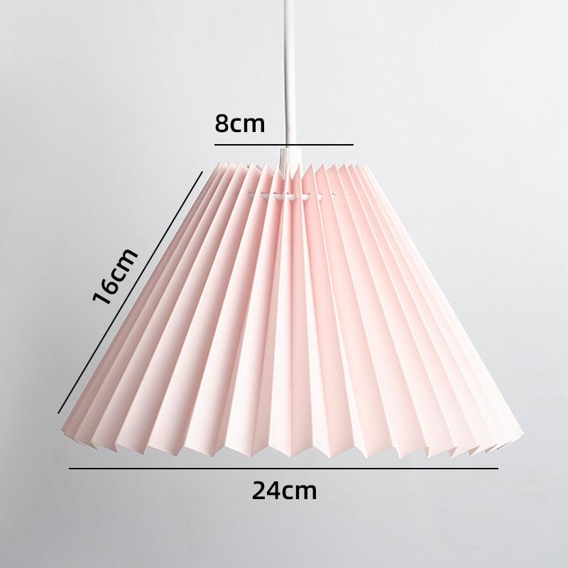 Nordic Origami Pendant Lights Lampshade Replacement Lamp Cover Downward Bulb Design Hanging Lamp Dining Room Kitchen Home Decor