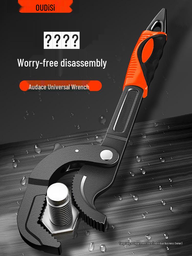 Adjustable Multifunctional Wrench Set for Pipes & Sanitary Ware