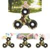 Colorful Plastic Fidget Spinner Kids Toy Yellow Cartoon Illustration