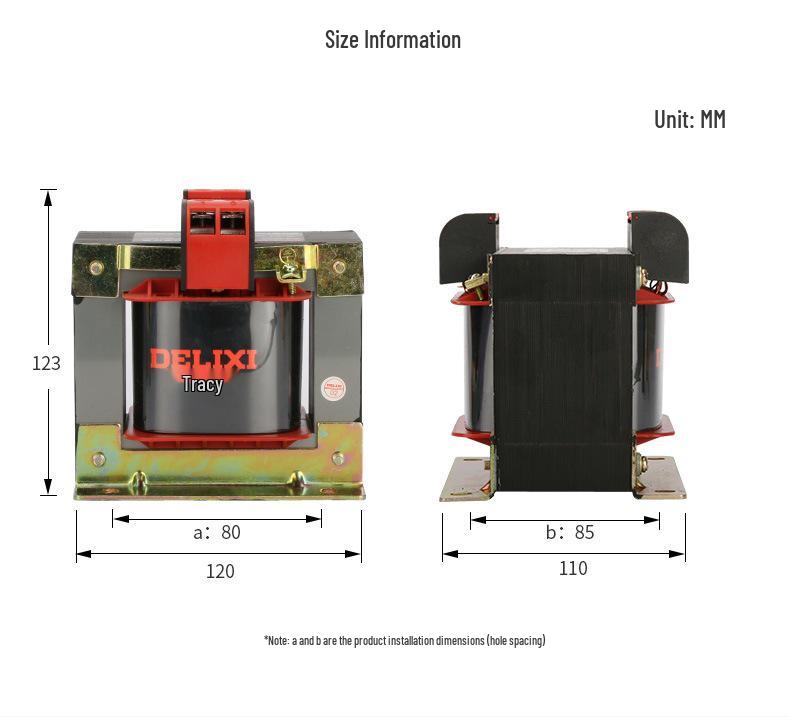 DELIXI BK-300VA Control Transformer – Electrical Isolation for Machine Tools