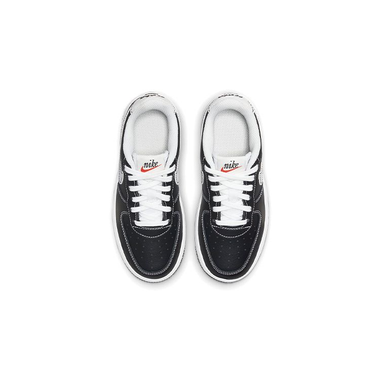 Nike Air Force 1 S50 Retro Slip Resistant Shock Absorbing Durable Low Top Kids Skate Shoes Kids sneaker White Black DB1754-001