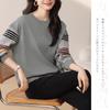 Vincent House Casual Long Sleeve Hoodie with Contrast Cute and Loose Sizes for and Winter Women's Print, Fit, M-XL, Spring, Autumn,