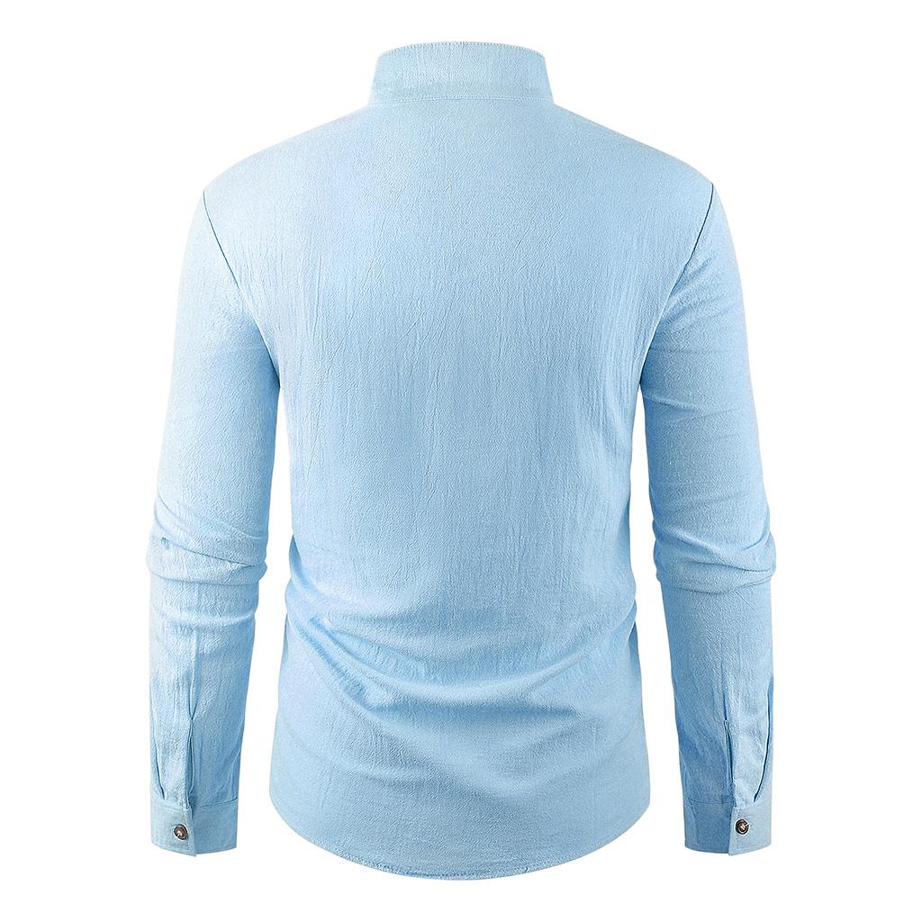 Herrenhemden Lässige Button-Down-Hemden Baumwollhemden Langarmhemden Businesshemden Hemden für Herren Arbeitshemden Hemden Lässige Hemden