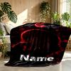 Custom Name Personalized Makima Chainsaw Man Print Blanket, Home Decor, Bedroom, Sofa, Camping, Couch, Gifts for Birthday ChristmasEnthusiasts