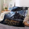 1pc The Lord of the Rings Rise To War Flannel Blanket Soft Warm Throw for Home, Office, Travel, All-Season Cozy Bedding Gift L1395
