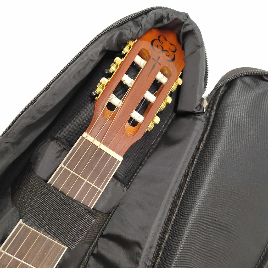 Pokrowiec Na Gitarę Klasyczną Hard Bag B-201901-39" Czarny