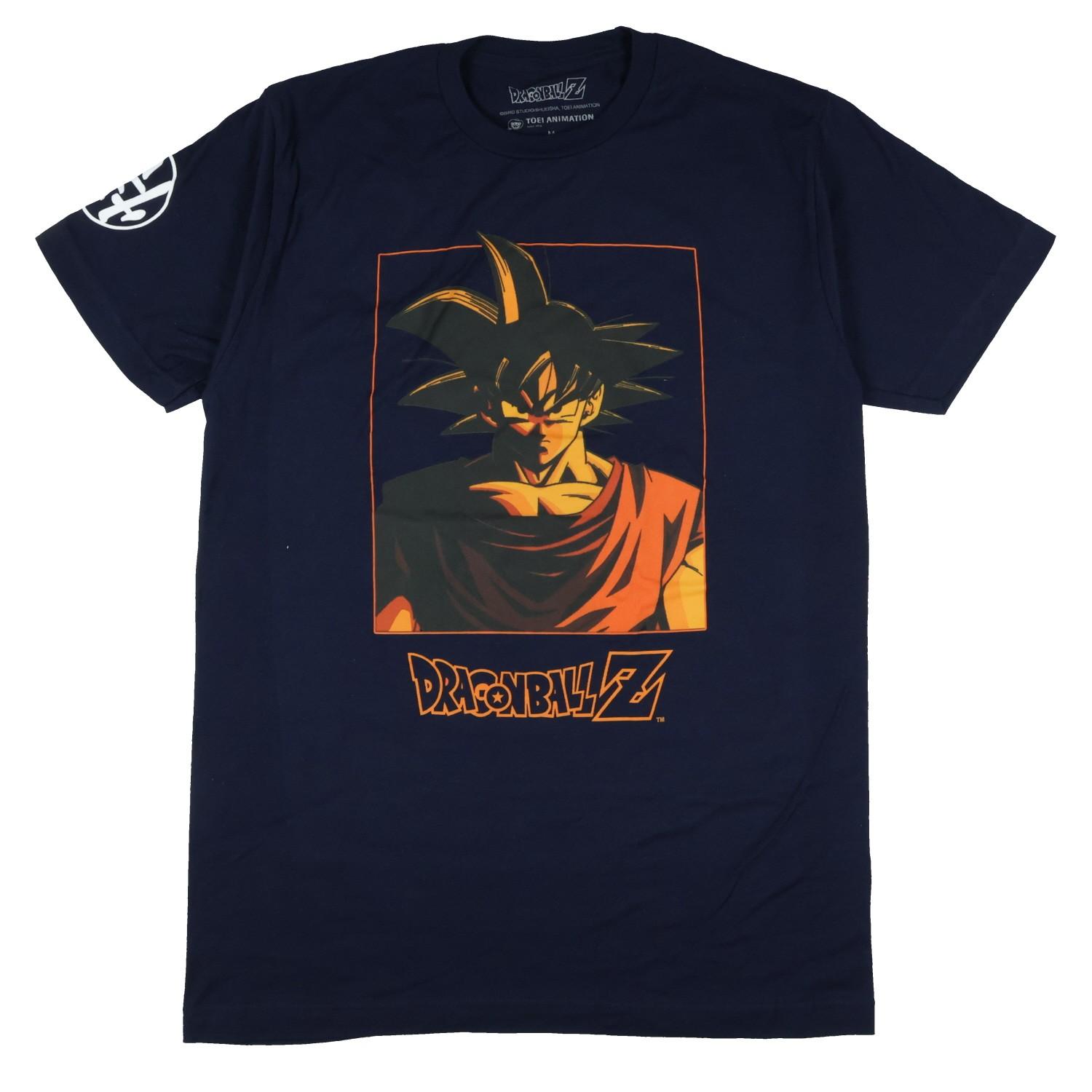 Dragon Ball Z T-Shirt Men s Goku Saiyan Character Design Tee S