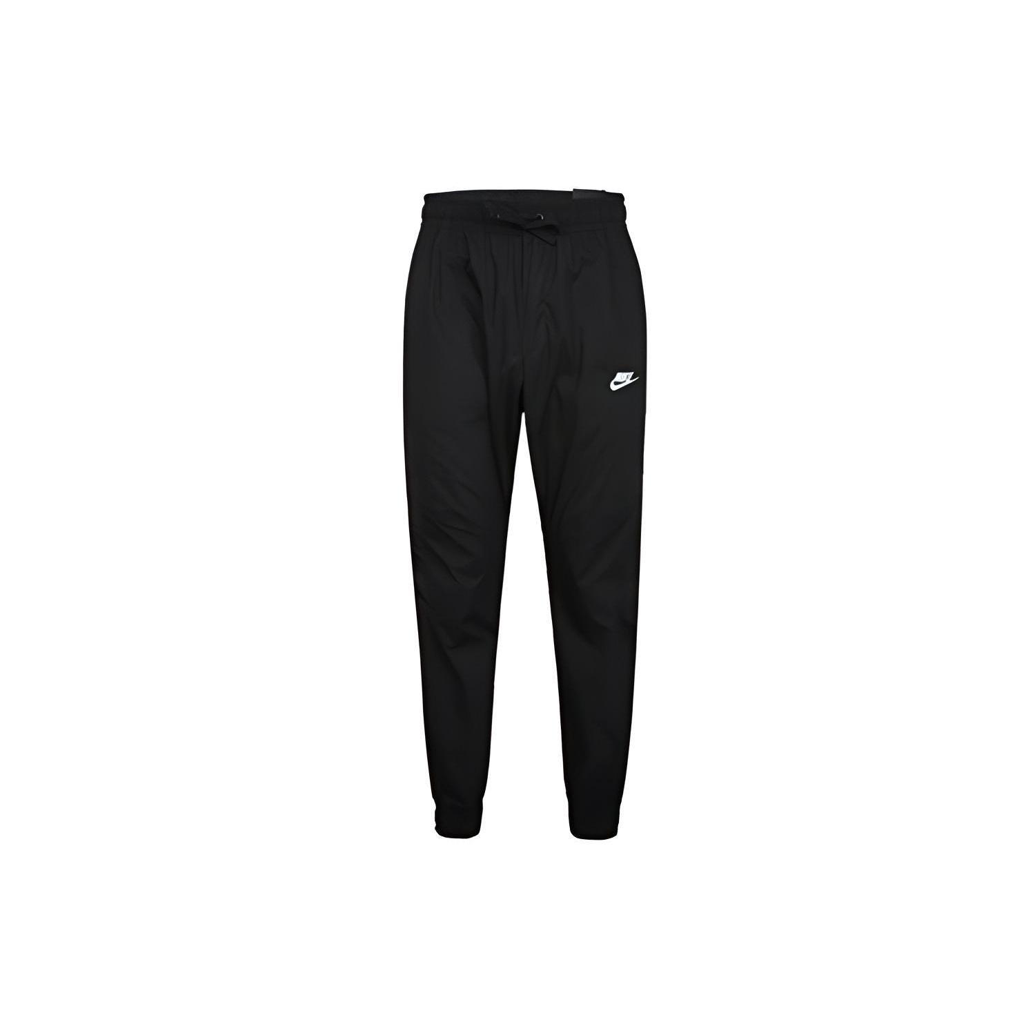 Nike Knitted Sweatpants Mens Moderate Cuffed Pants 928001-010 XL чёрный