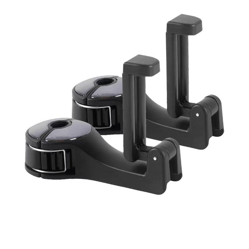 

Universal Car Headrest Hook for Bags Groceries Durable Auto Interior Accessory 12*5.5*9cm чёрный
