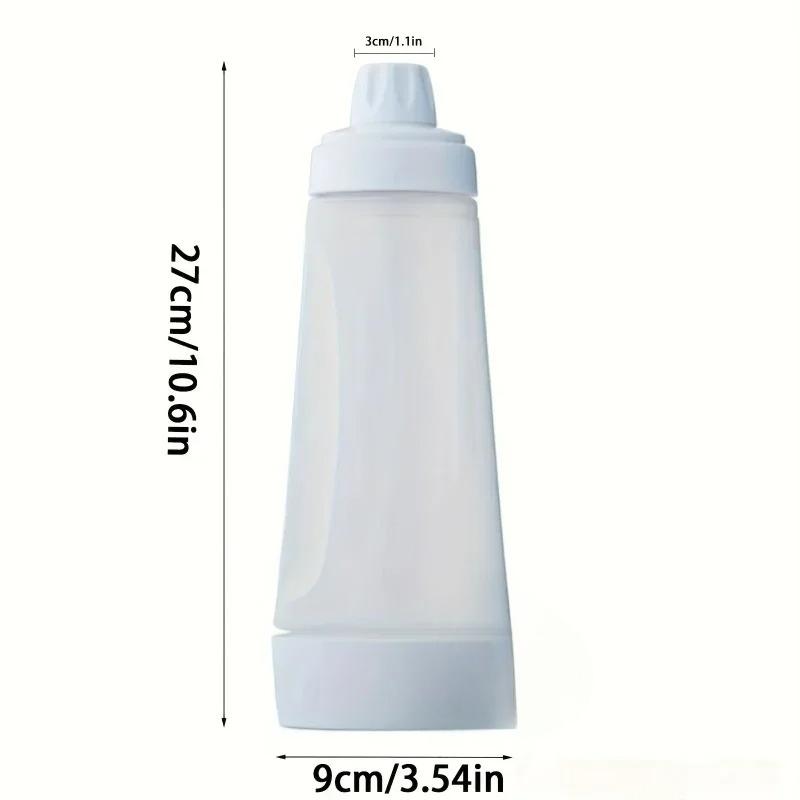 

Новая бутылка-миксер для теста с ручным приводом объемом 1000 мл со шкалой, дозатор для теста, блинница с шариком для взбивания, выпечка, легко сжимаемая LIJIAO белый