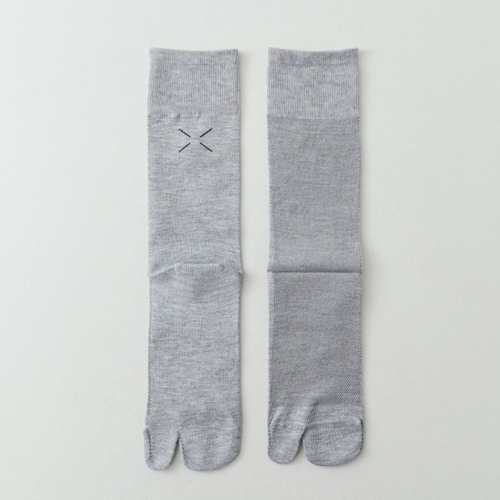 Thin Two Toe Socks JK Calf Long Socks Fashion Mid Calf Stockings  Summer