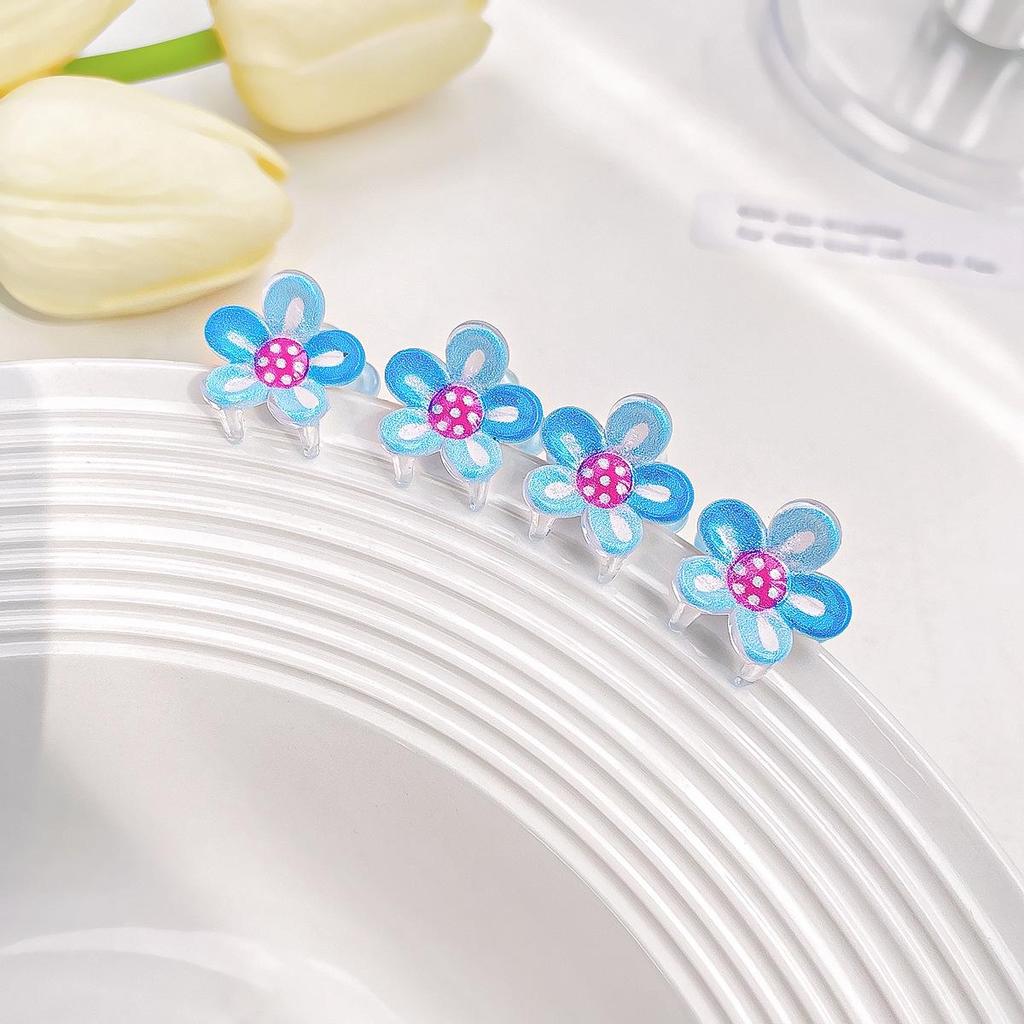 Bofeiya Mini Colorful Flower Hair Clips for Children - Girls' Hair Accessories