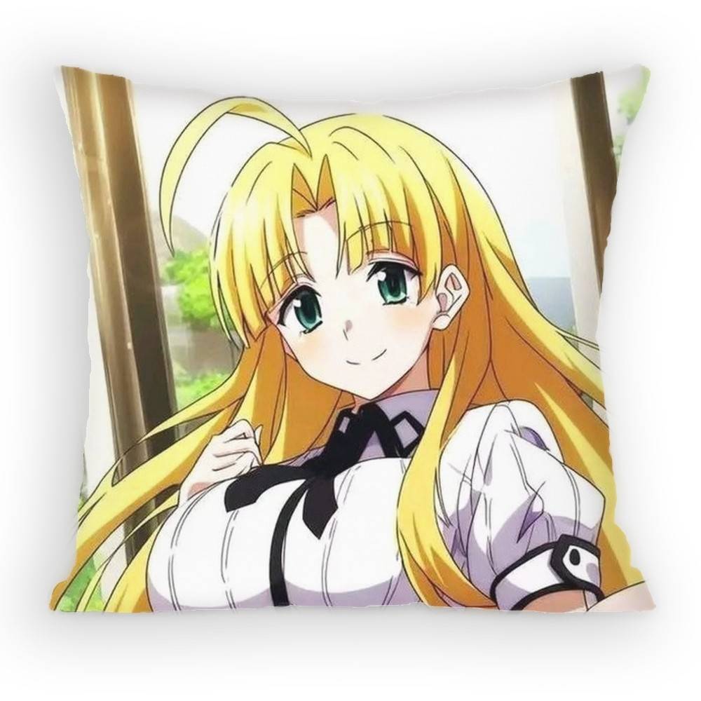 

High School DxD Чехол на подушку Азия Ардженто Чехол от пылевых клещей Невидимая молния шелковистый Чехол на диванную подушку для спальни 30x30 cm