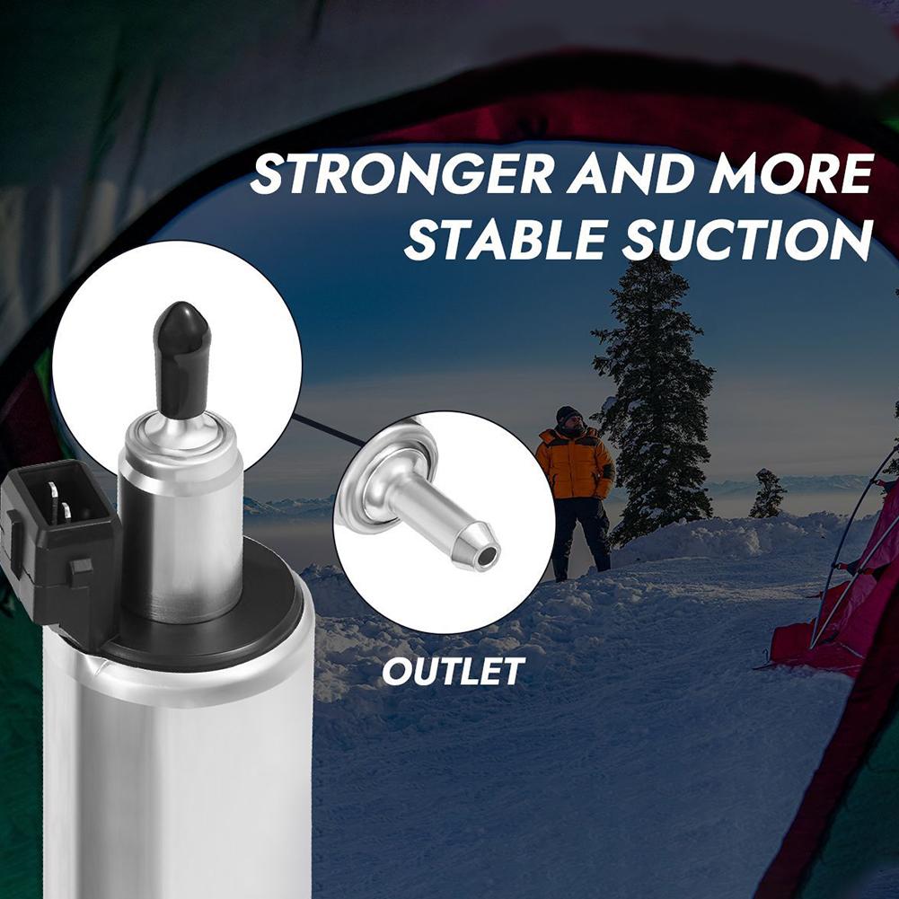 Car Diesel Heater Oil Fuel Pump 12V/24V 22ML Pulse Metering Gas Inline Air Heater Fuel Pump For Car Diesel Heater