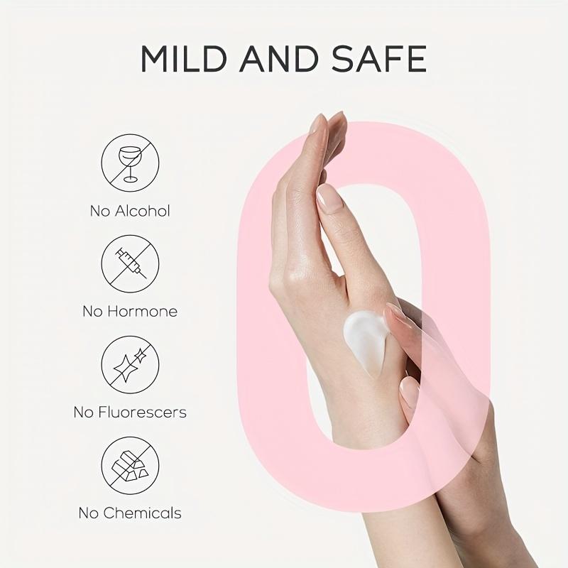 LAIKOU Rose Hydrating Hand Cream 220ml, for Dry & Rough Skin, Gentle Formula, Birthday Gift, Hand Care