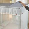 Lace Trim Mosquito Repellent Princess Bedside Canopy