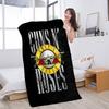 Rock Music Band G-Guns N Roses Microfiber Blanket Quick Drying Beach Towels Oversized Printing Absorbent Pool Towel Blanket