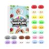 Mystery Dumpling Countdown Calendar Stress Relief Toy Set Squishy Sensory Fidget Squeeze Soft Collectible Blind Box for Adults Kids