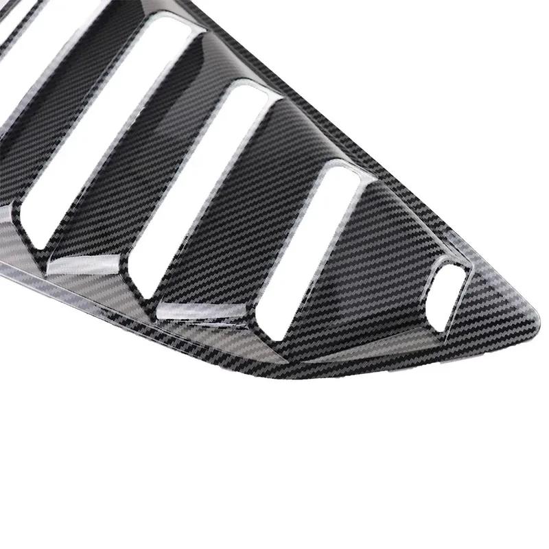 Fit for 6th Chevrolet Chevy Camaro 2016-2025 Quater Window Louvers Side Vent Trim 2PCS Car Rear Window Shutter Cover Spoiler